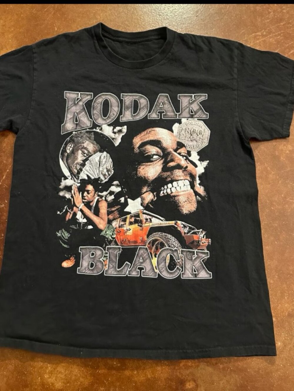 Vintage Kodak Style Rap Graphic T-Shirt Size L/XL